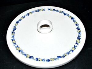 VILLEROY & BOCH, Couvercle de Soupière CADIZ 19cm en porcelaine vintage 1970-1980