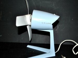 Ventilateur CALOR Brisartic en plastique et caoutchouc 1960 - DESIGN Jean Parthenay