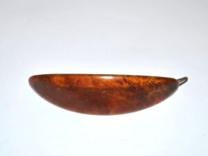 Pince à cheveux en bakélite vintage 1930-1940 Camille Guillot Made in France