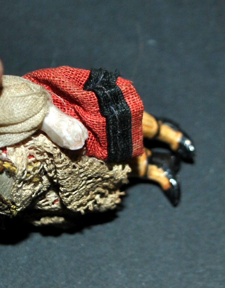 Poupée miniature mignonnette porcelaine 1900 - Antique doll 8cm – Image 11
