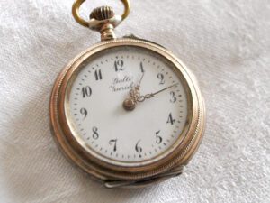 Montre gousset ARGENT 800 mouvement suisse GALLI Zurich 1900 Fonctionne