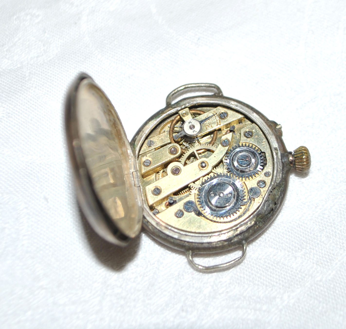 Montre gousset Bracelet 1900 en Argent 800 Allemagne – Image 5