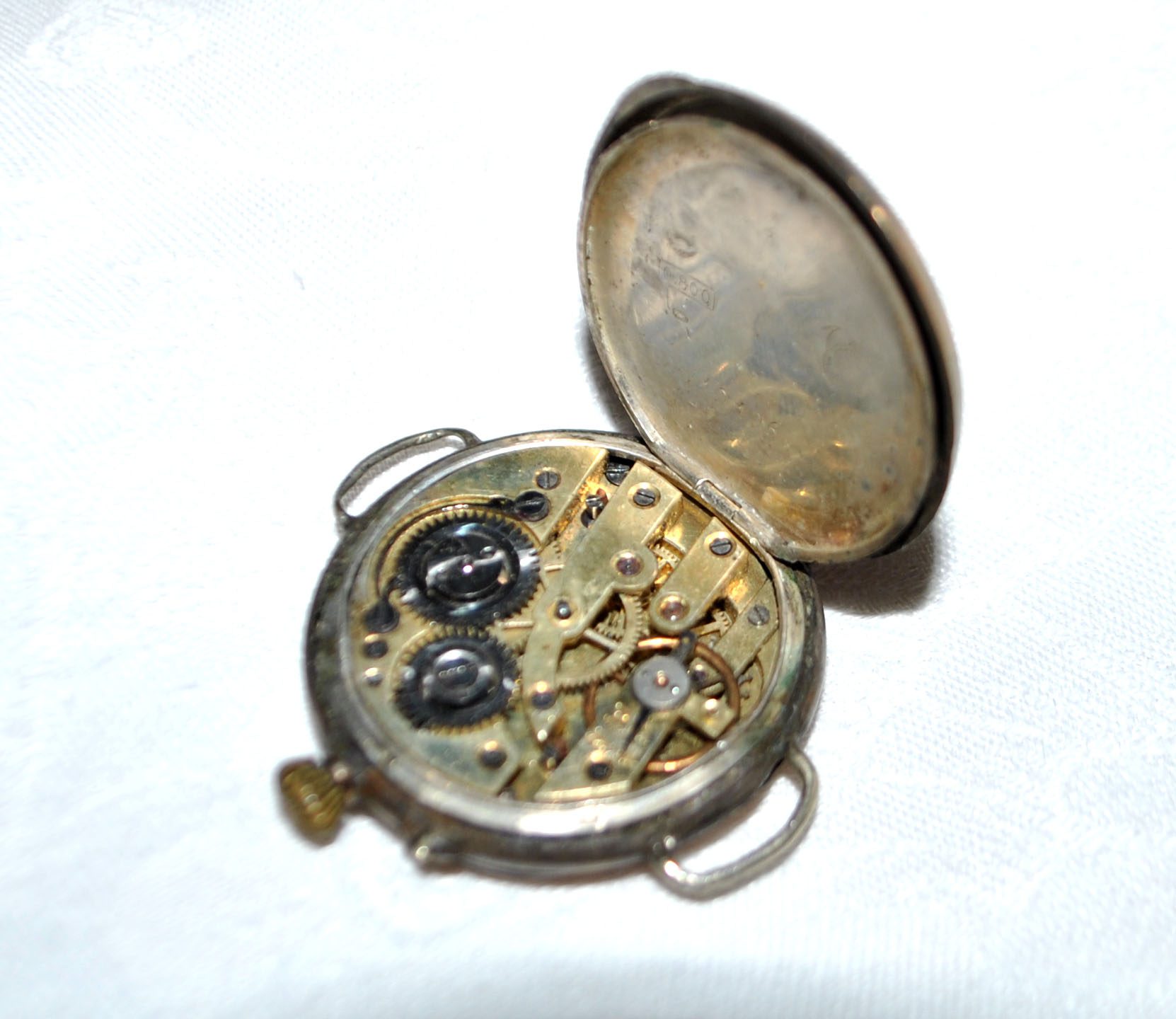 Montre gousset Bracelet 1900 en Argent 800 Allemagne – Image 7