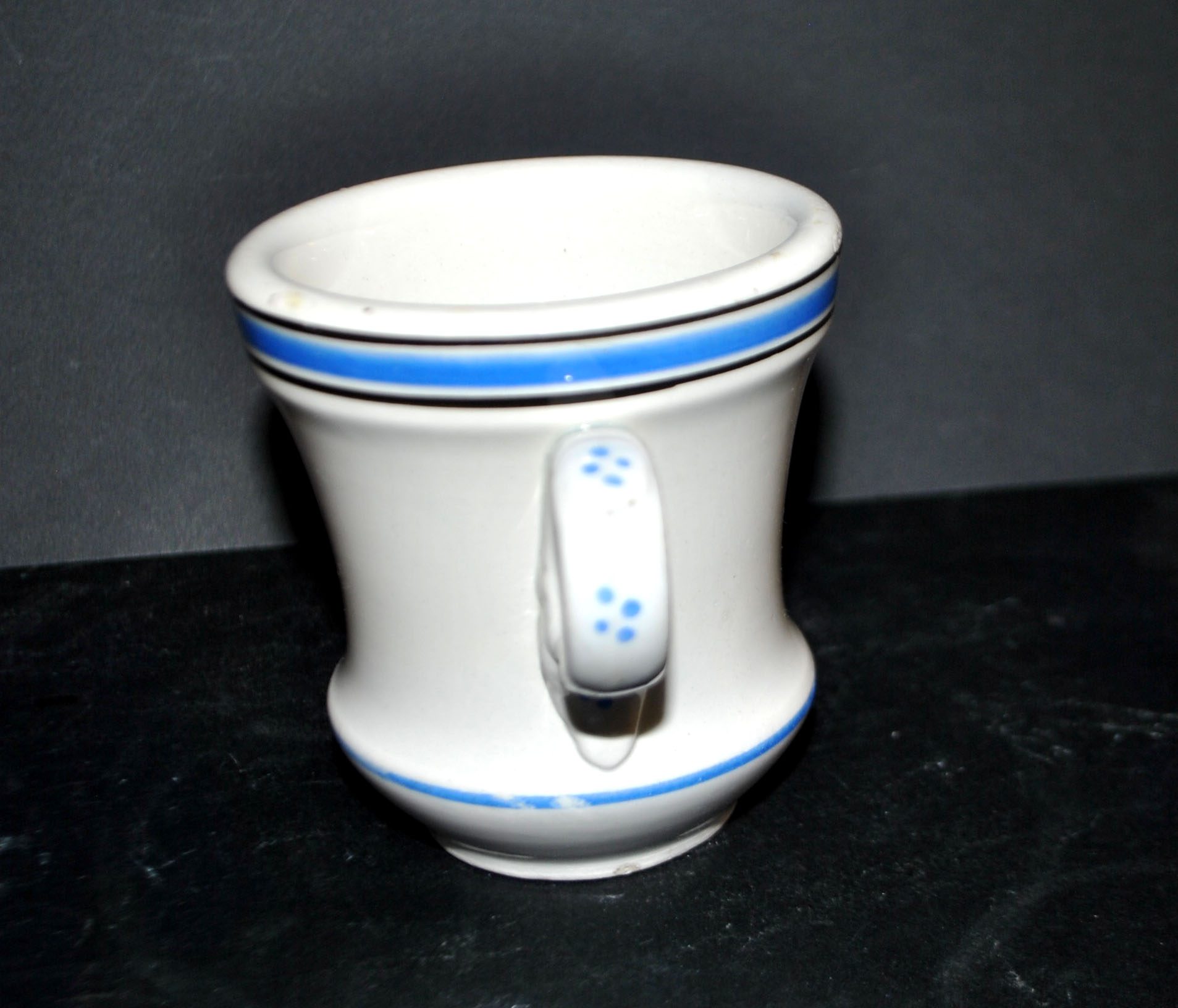 SARREGUEMINES Tasses à café BRULOT en faïence Opaque China BISTROT – Image 7