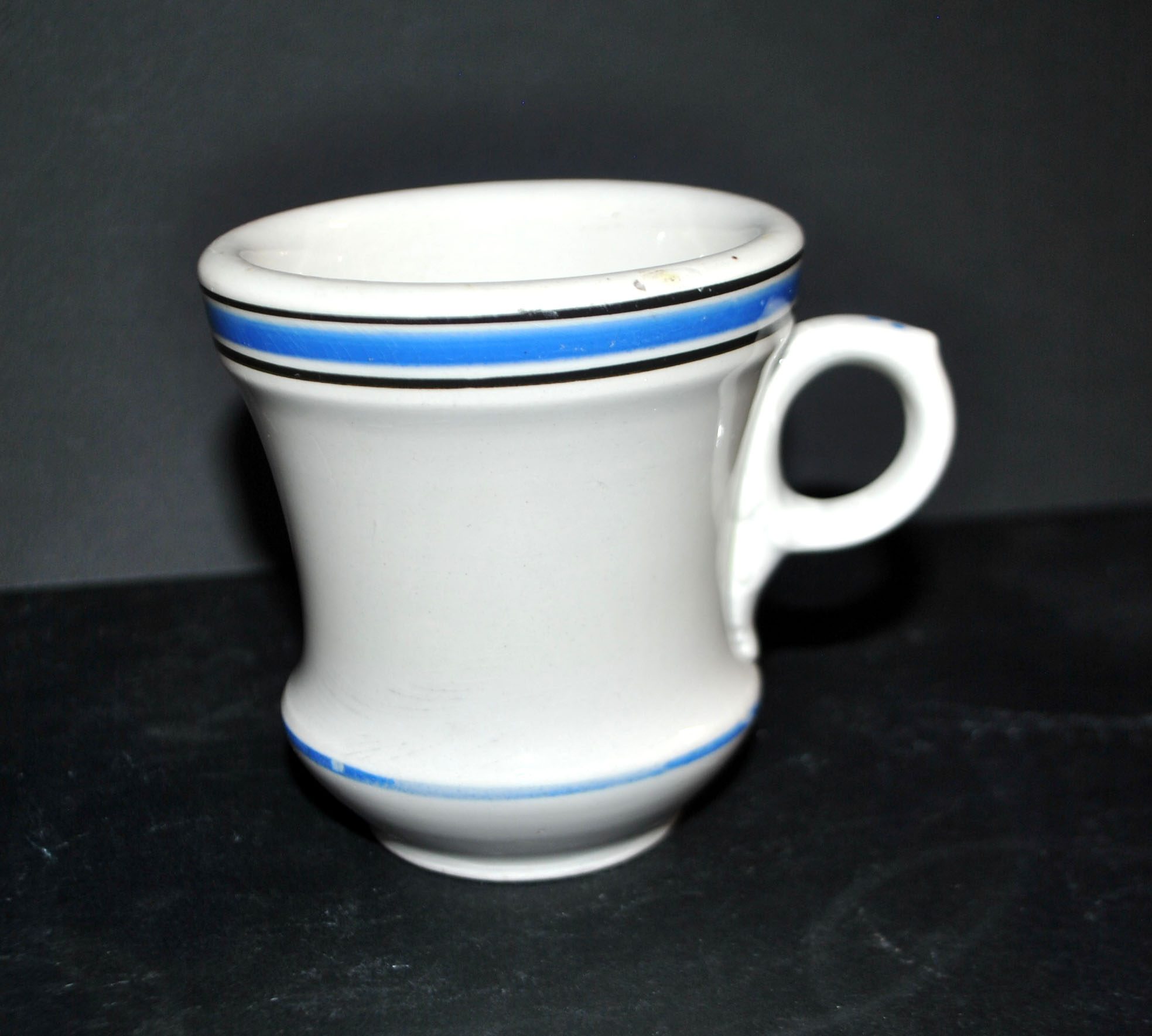 SARREGUEMINES Tasses à café BRULOT en faïence Opaque China BISTROT – Image 8