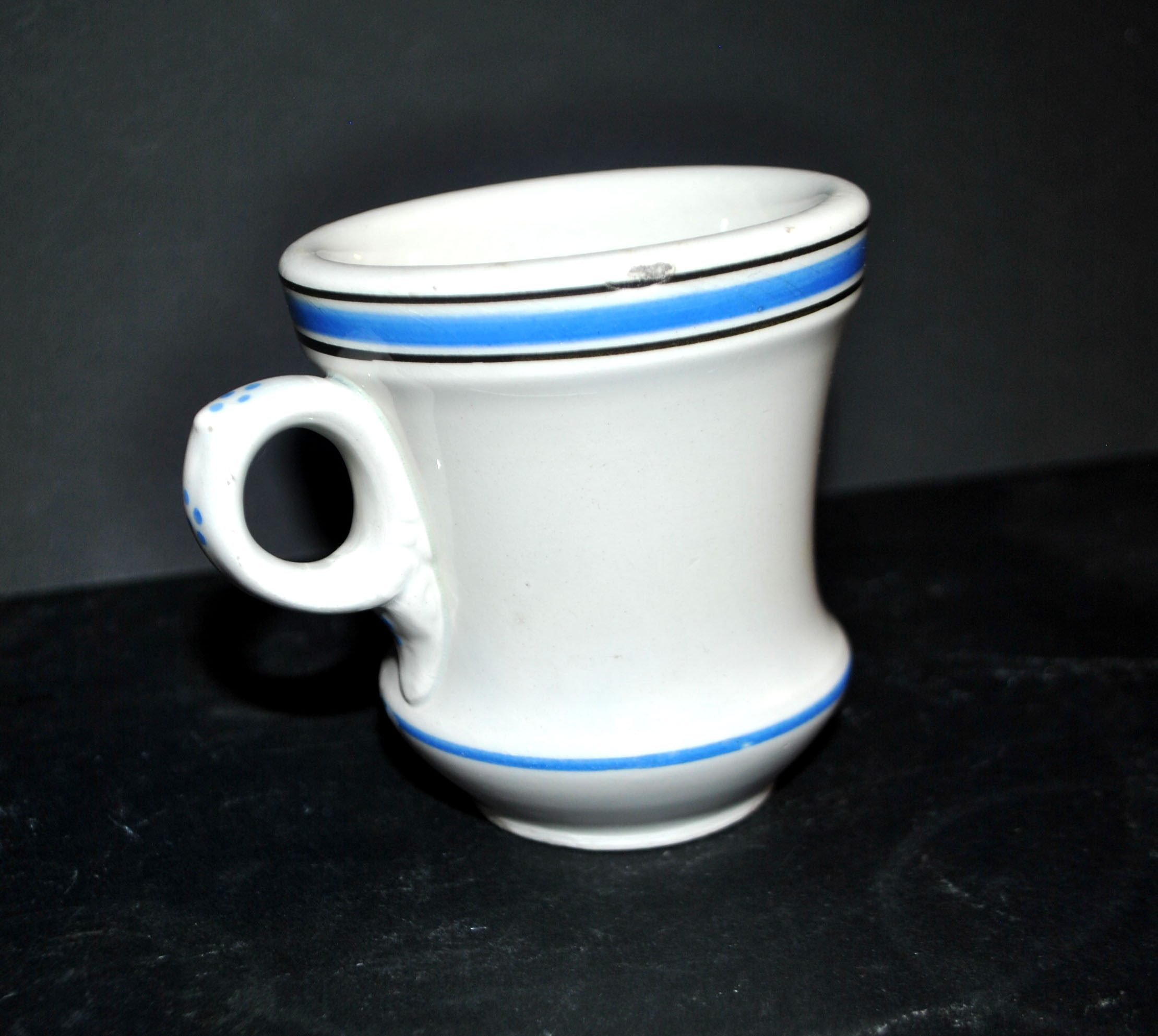 SARREGUEMINES Tasses à café BRULOT en faïence Opaque China BISTROT – Image 10