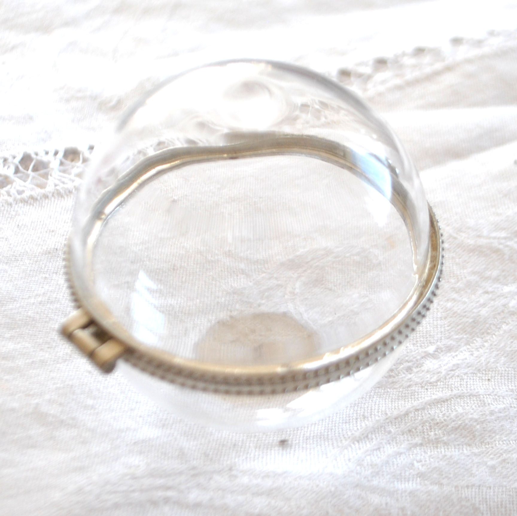 Boite à bijou boule en verre - Coffret baguier vintage – Image 6