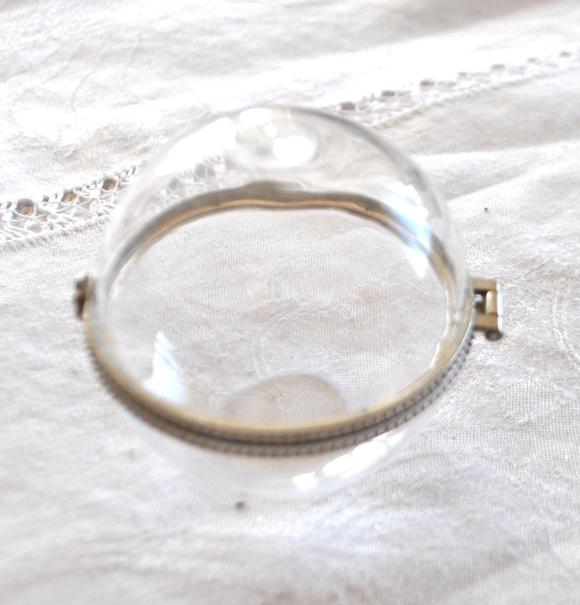 Boite à bijou boule en verre - Coffret baguier vintage – Image 7