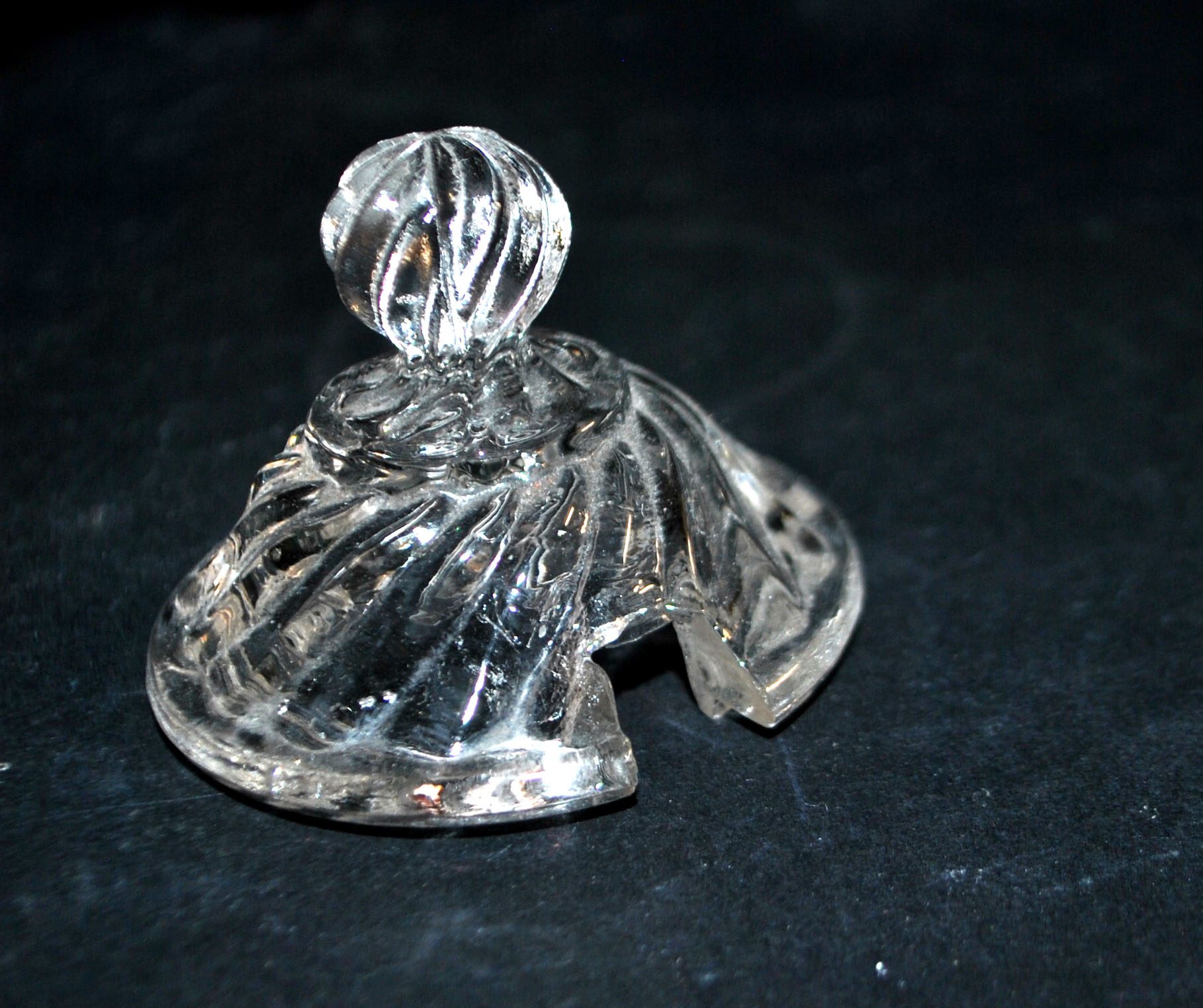 VALLERYSTHAL Ménagère tournante - serviteur de table verre moulé sel poivre moutarde – Image 16
