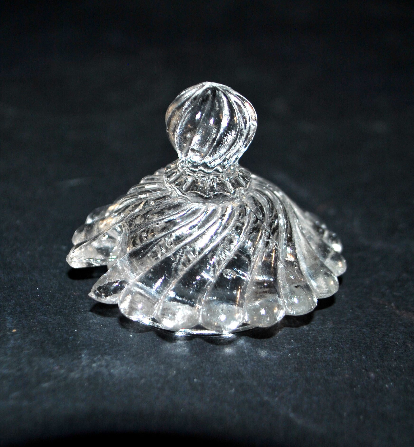 VALLERYSTHAL Ménagère tournante - serviteur de table verre moulé sel poivre moutarde – Image 18